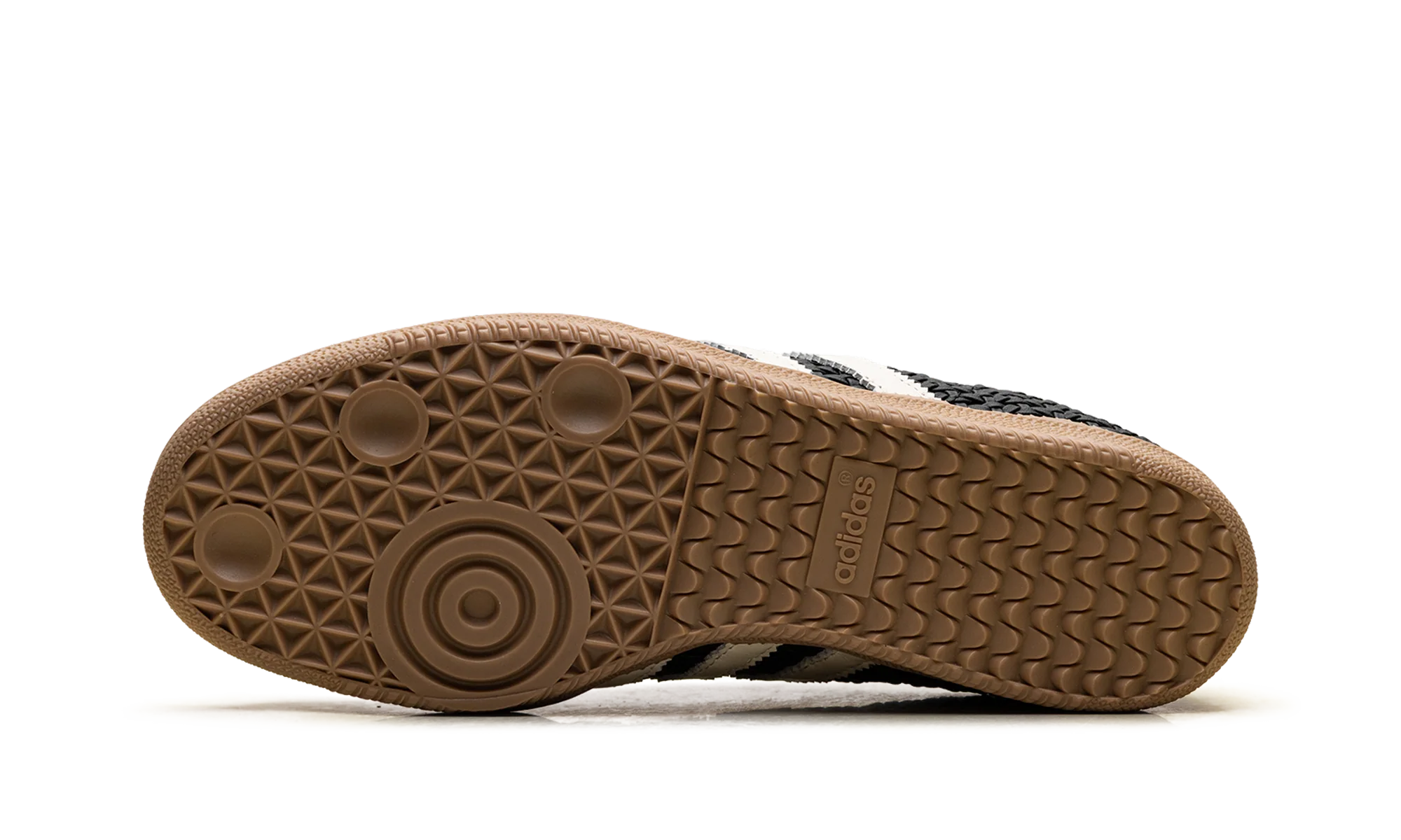 Samba OG WMNS "Basketweave Black Cream White" HQ9282