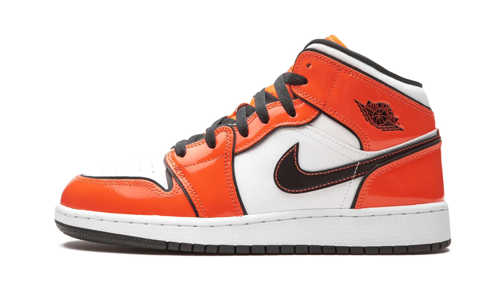 Air Jordan 1 Mid SE GS "Turf Orange" BQ6931 802