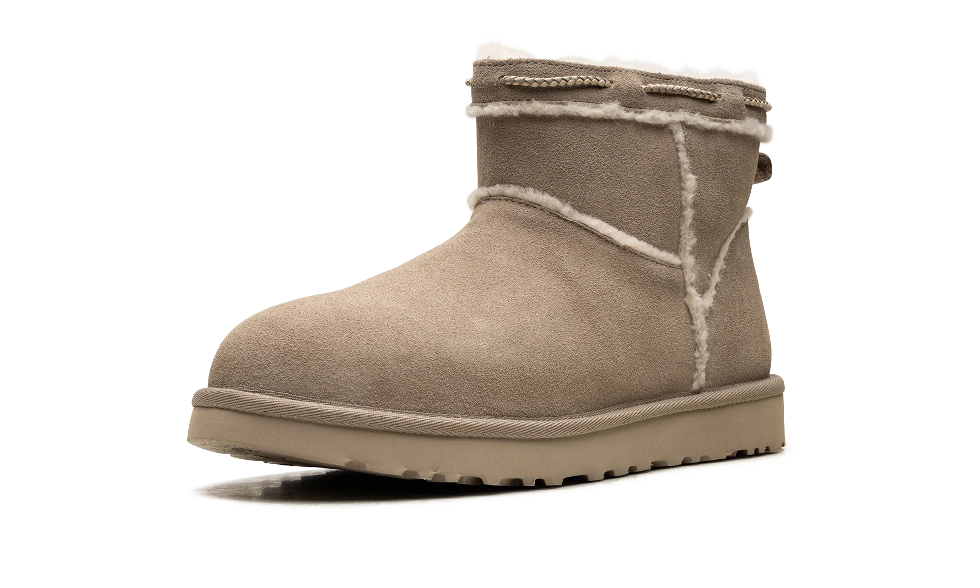 Classic Mini Shearling Braid WMNS "Dune" 1166751 DUNE