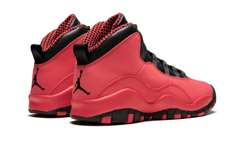Air Jordan 10 Retro GS "Fusion Red" 487211 605