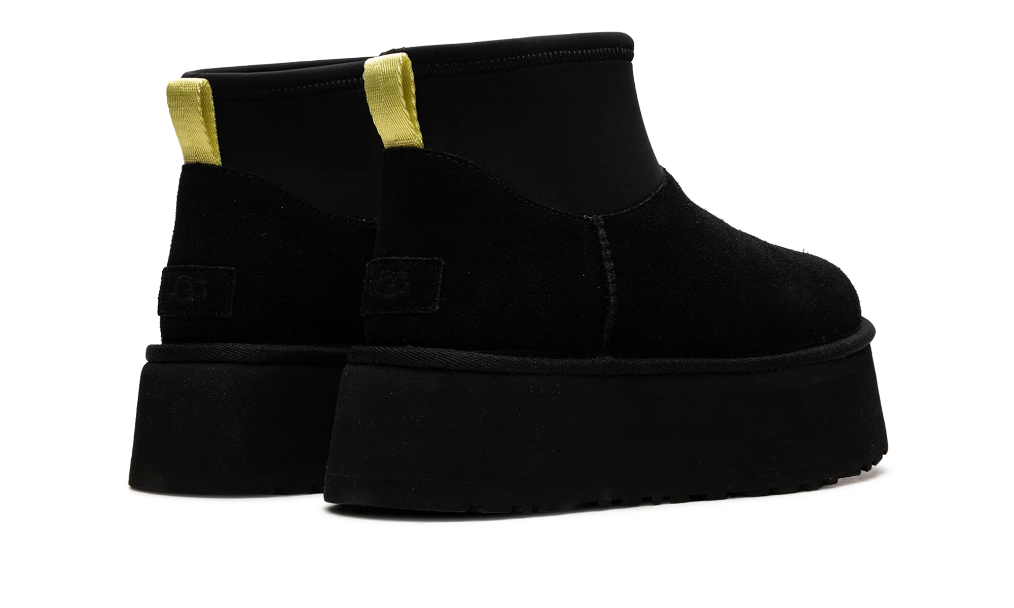 Classic Mini Dipper Boot WMNS "Black Yellow" 1168170 BLK
