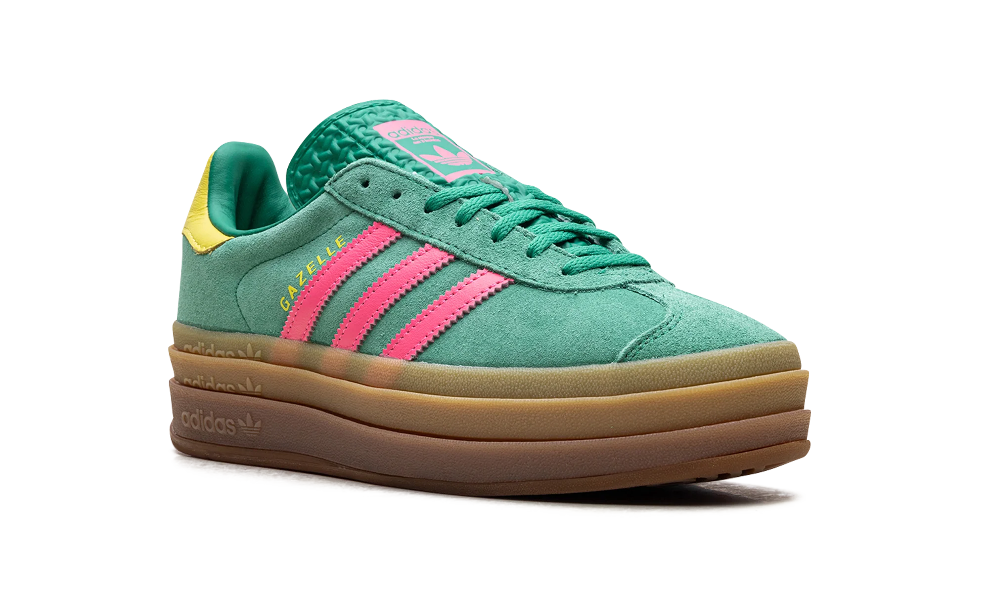 Gazelle Bold WMNS "Court Green Lucid Pink" JH9668