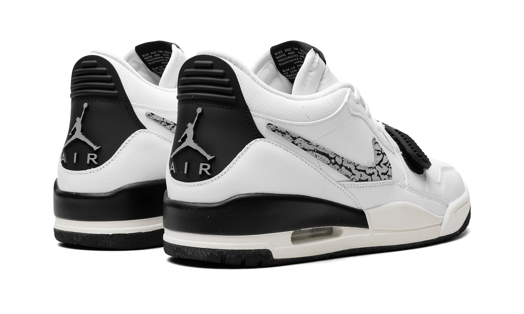 Air Jordan Legacy 312 Low "White Black Elephant Swoosh" CD7069 110