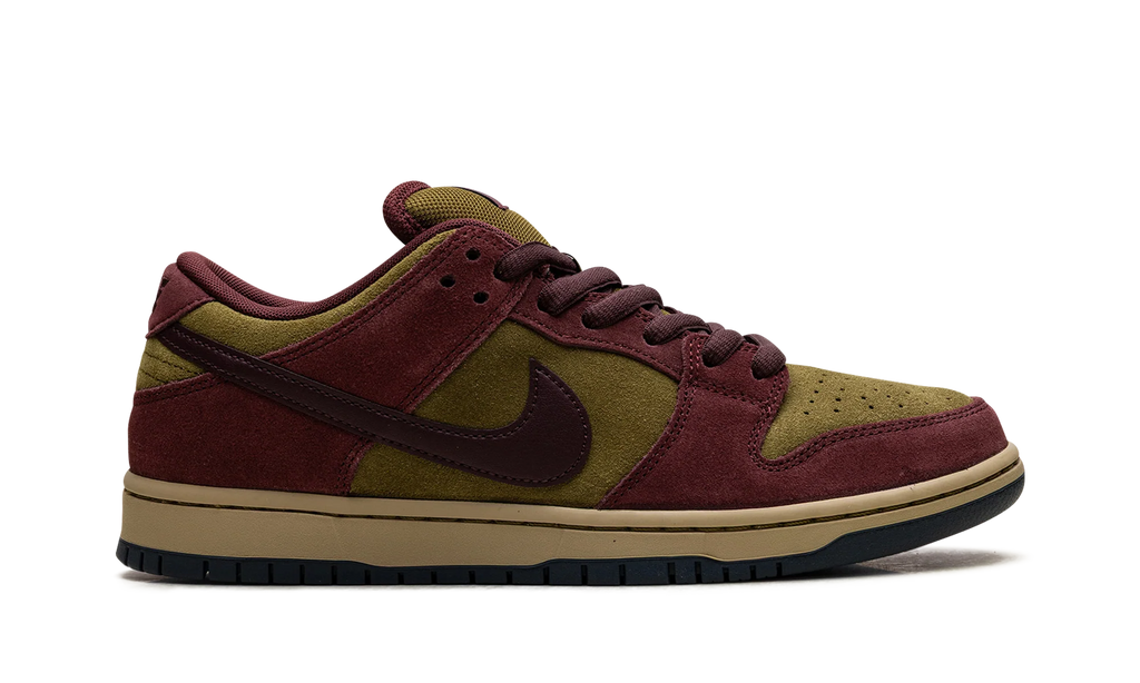 SB Dunk Low "Burgundy Crush / Olive Flak" HQ1625 600