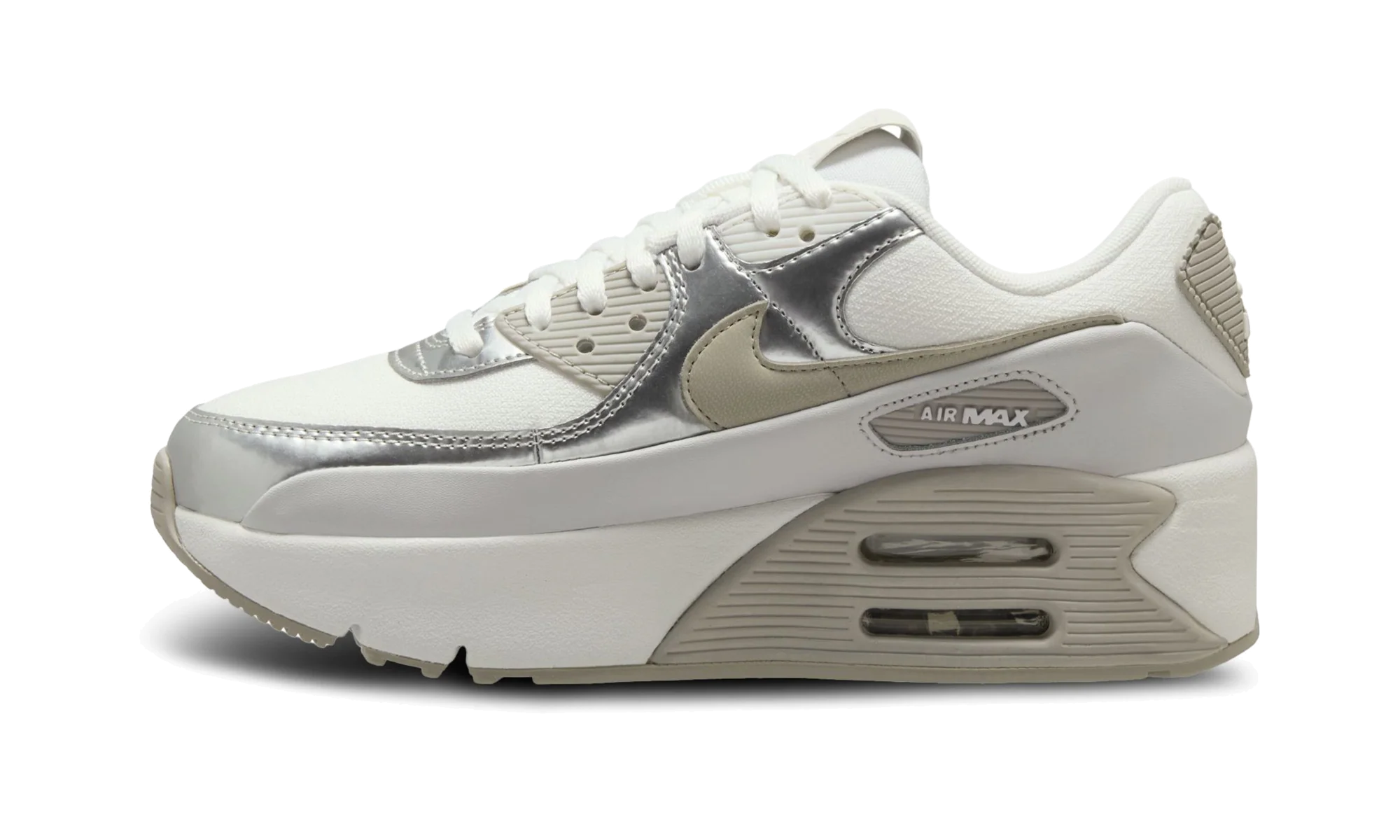 Air Max 90 LV8 WMNS "Vast Grey Metallic Platinum" IB0170 101