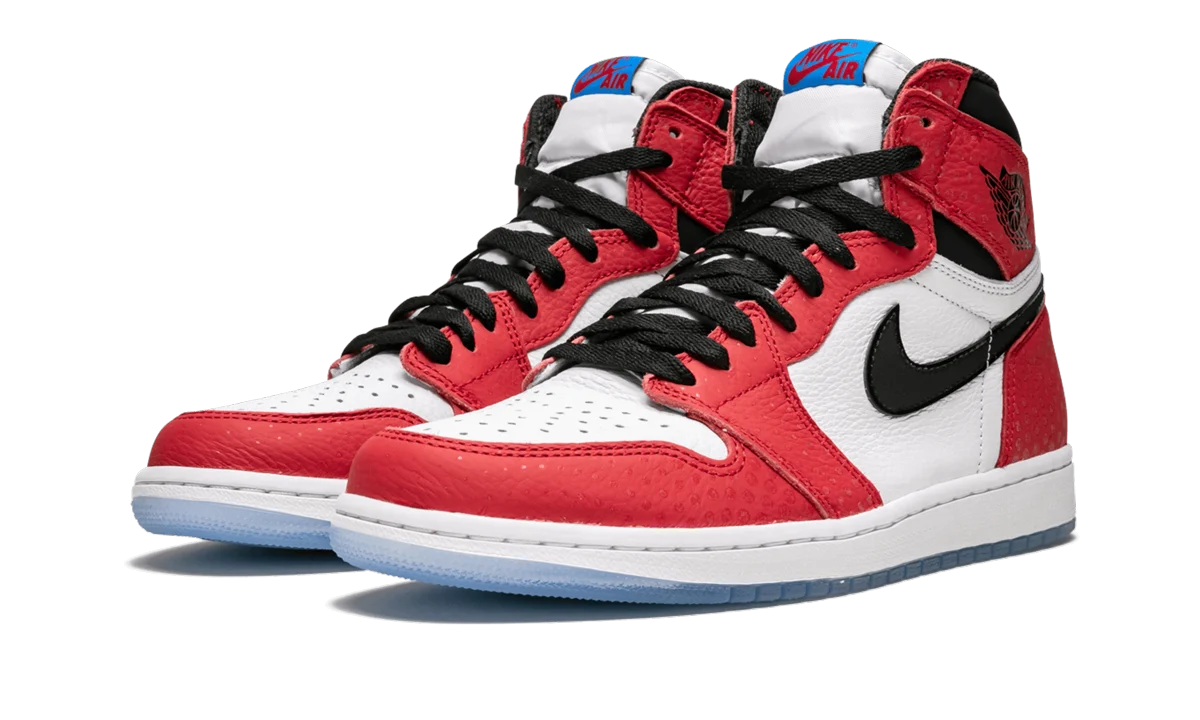 Air Jordan 1 Retro High OG "Spider-Man: Origin Story" 555088 602