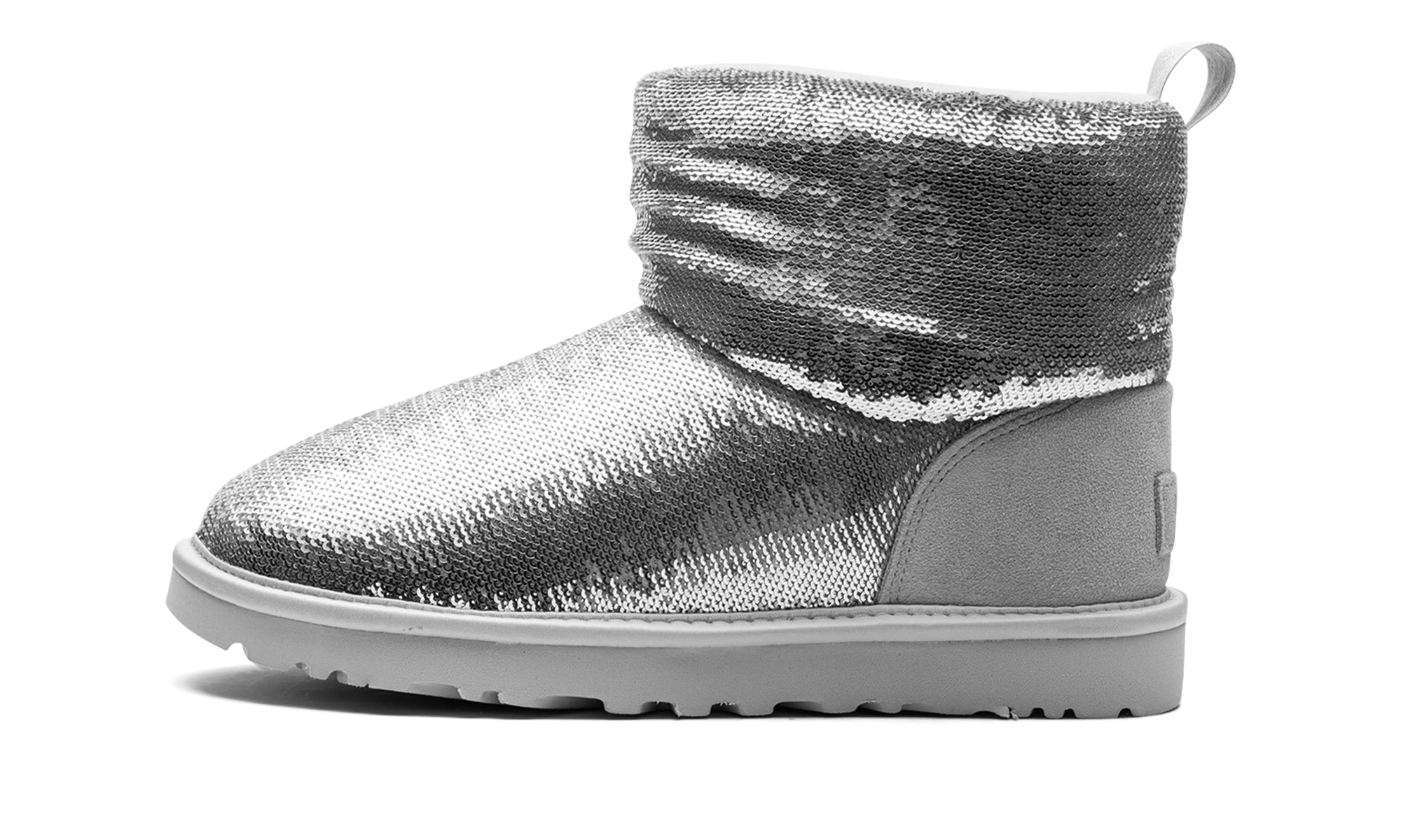 Classic Mini Boot WMNS "Mirror Ball Silver" 1151291 SLVR