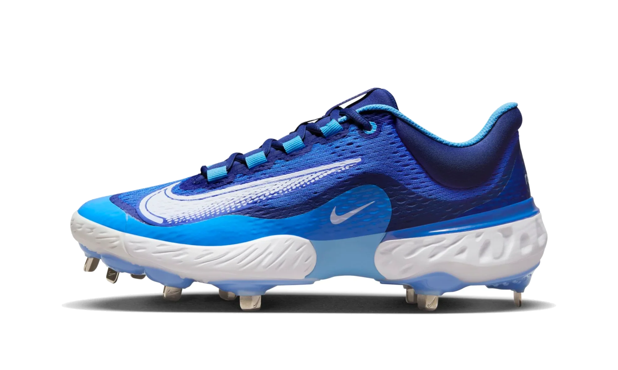 Alpha Huarache Elite 4 Low "Hyper Royal White" DJ6521 414