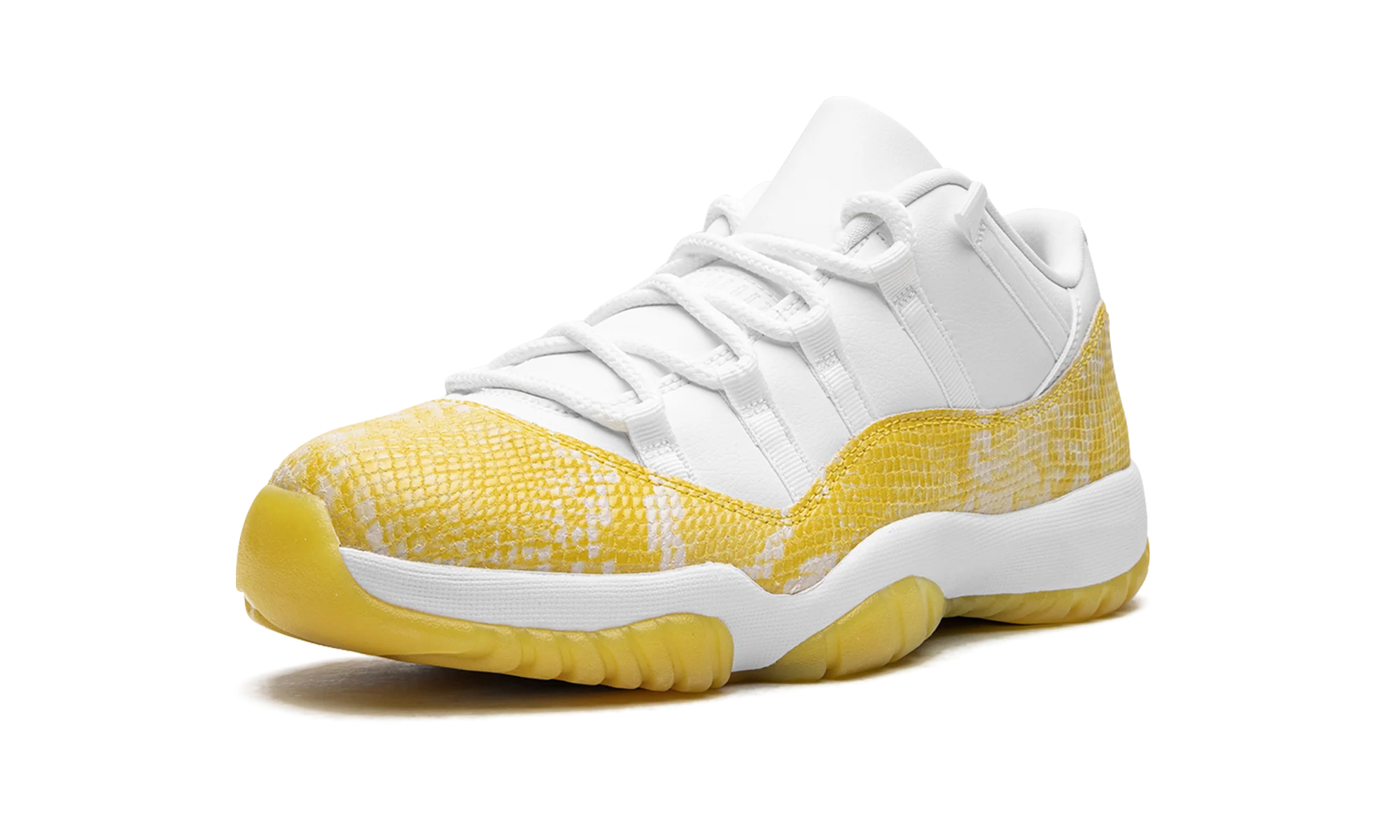 AIR JORDAN 11 LOW WMNS "Yellow Snakeskin" AH7860 107