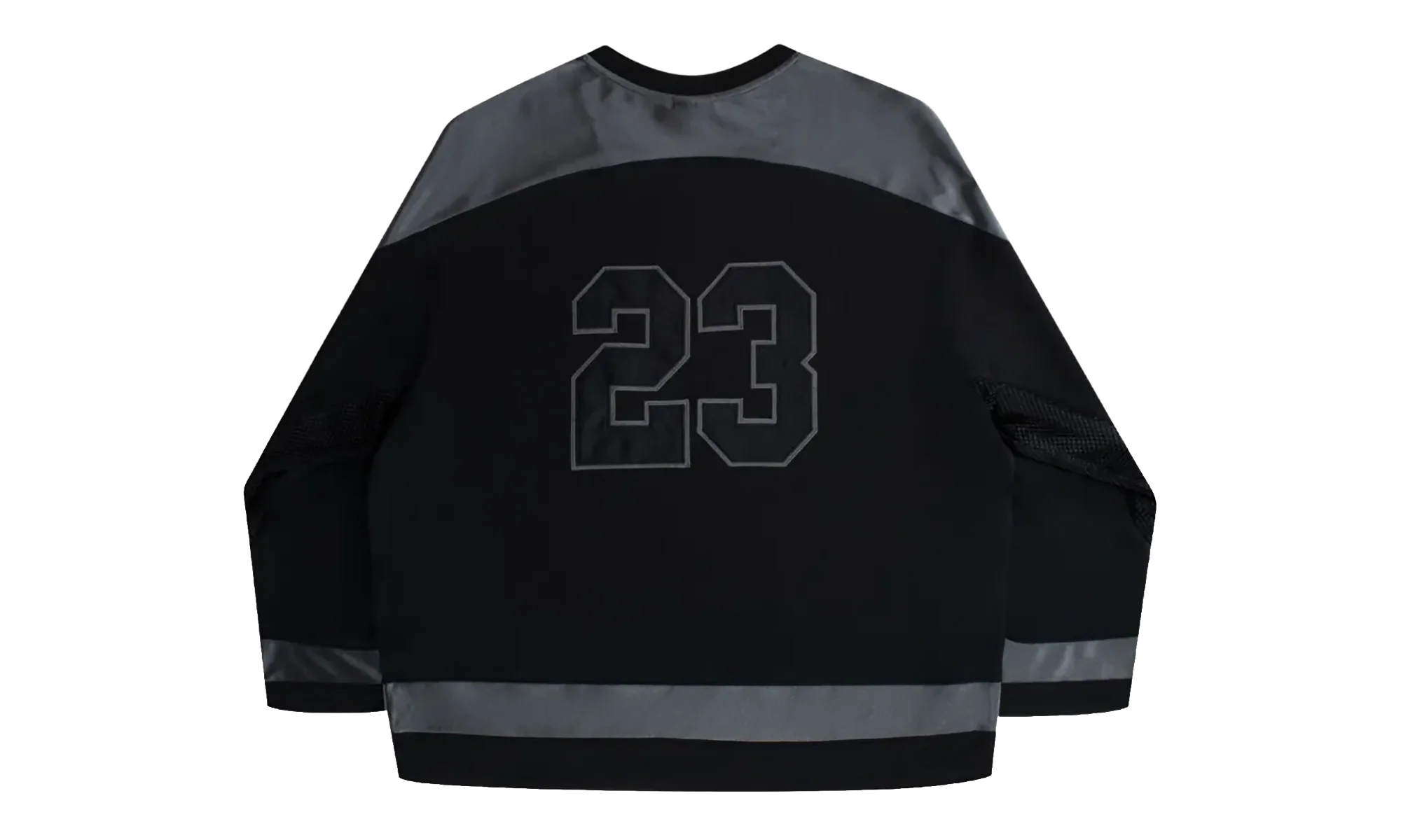 Air Jordan Brooklyn Collegiate Hockey Jersey "Black / Iron Grey / Iron Grey" HV0109 010