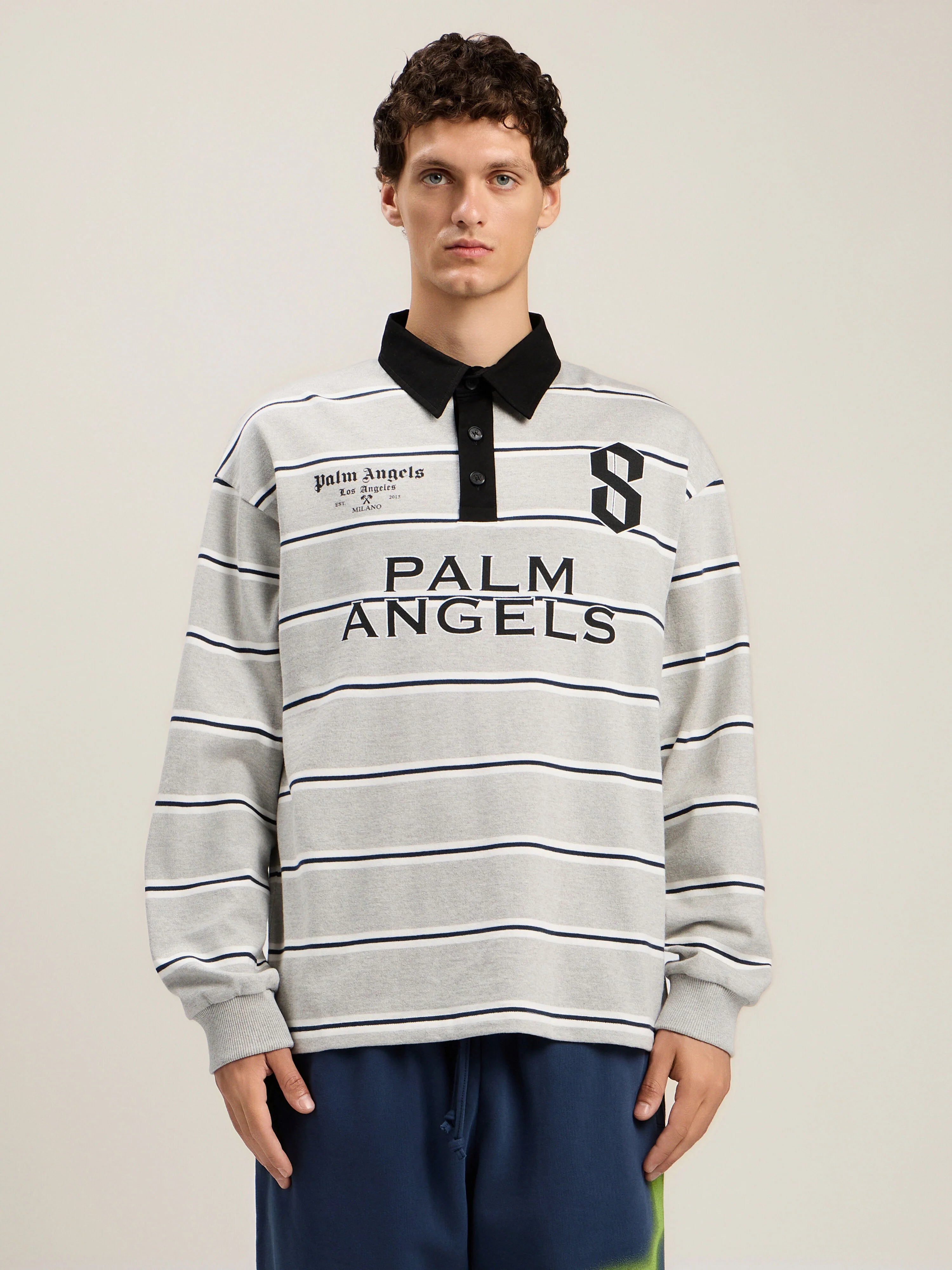 Palm Sport Long-Sleeved Polo Shirt