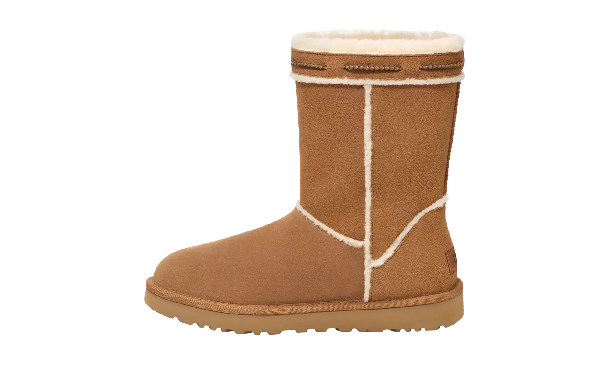 CLASSIC SHORT SHEARLING BRAID WMNS "Chestnut" 1166752 CHE