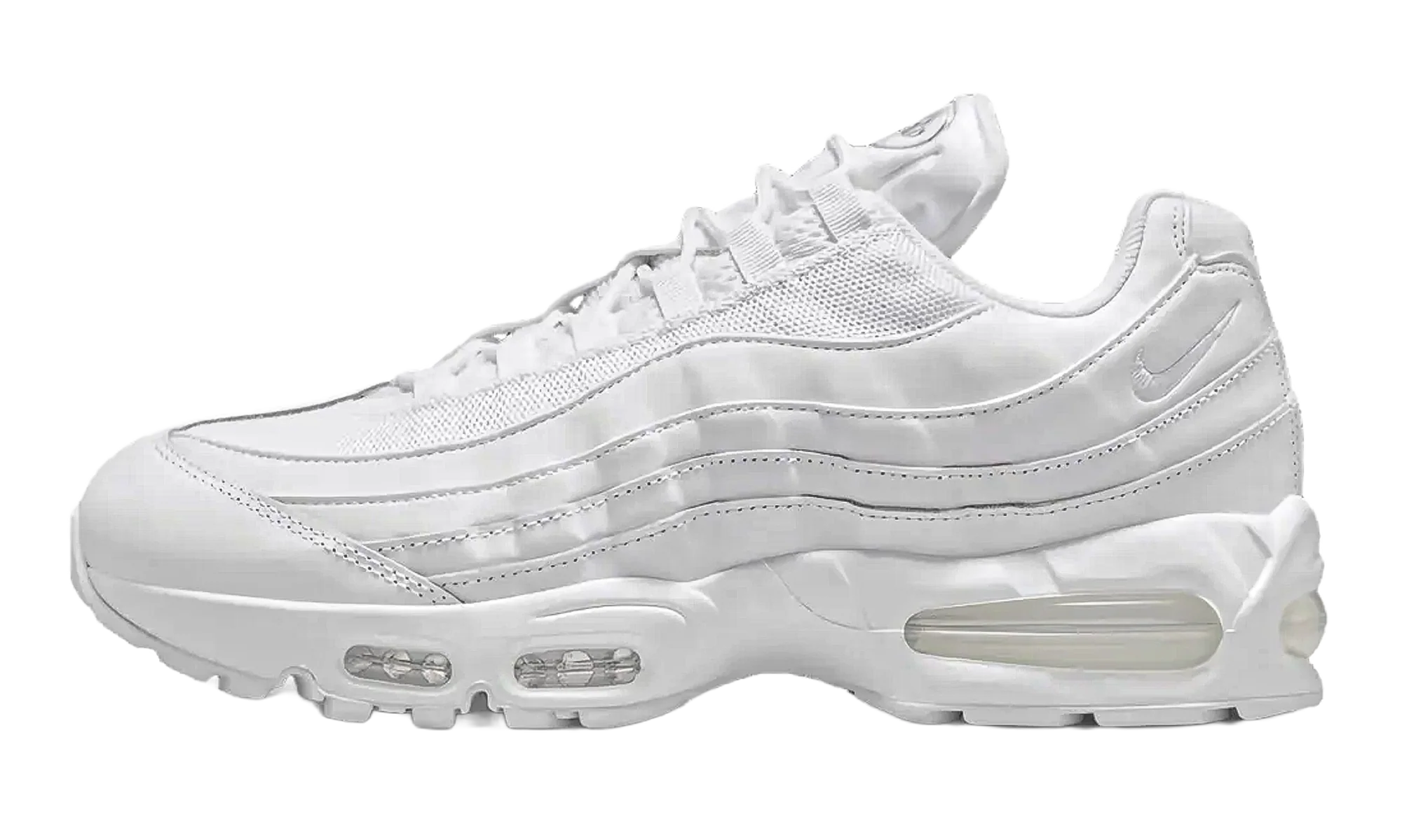 Air Max 95 OG Big Bubble "Triple White" HM8755 100