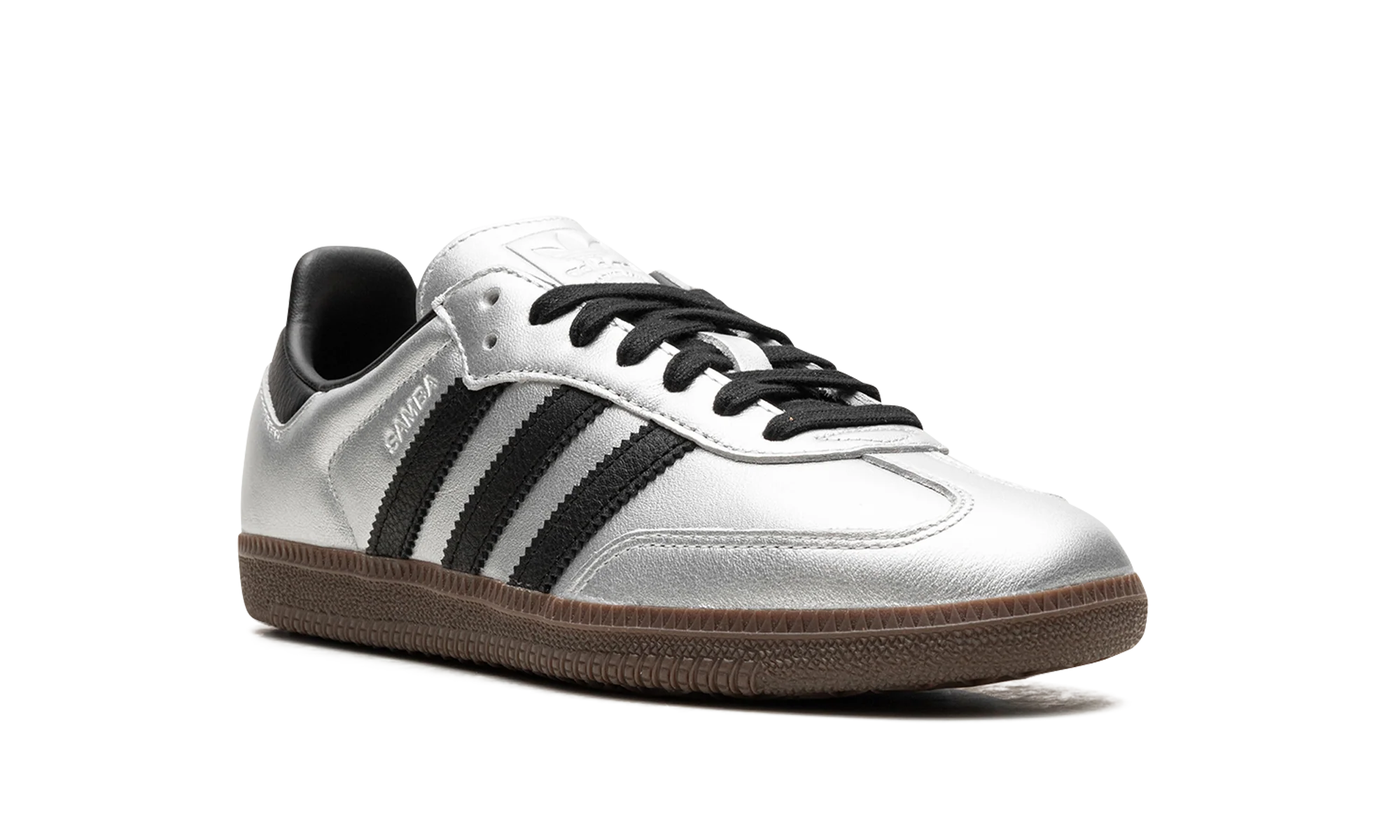 Samba OG WMNS "Silver Metallic Black Gum" JI4218