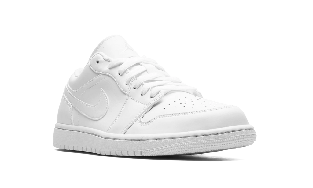 Air Jordan 1 Low "Triple White" 553558 136
