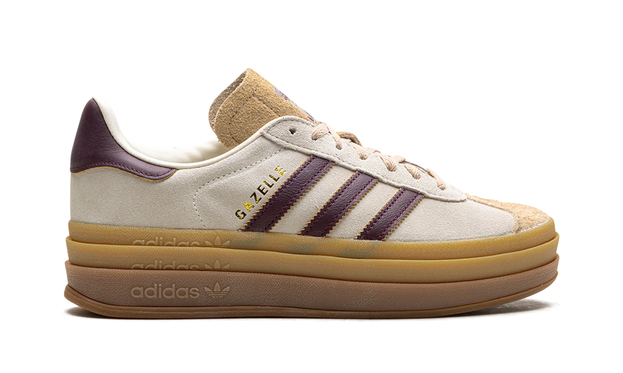 Gazelle WMNS "Cream White Maroon" JQ5127