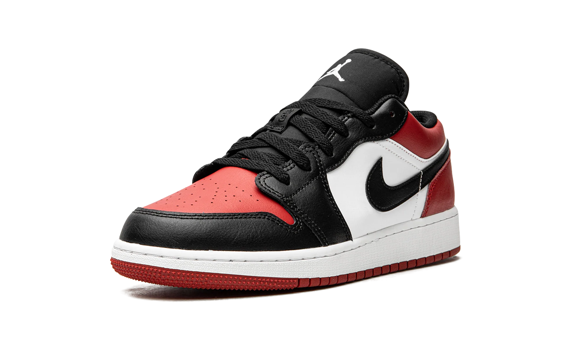 Air Jordan 1 Low GS "Bred Toe" 553560 612