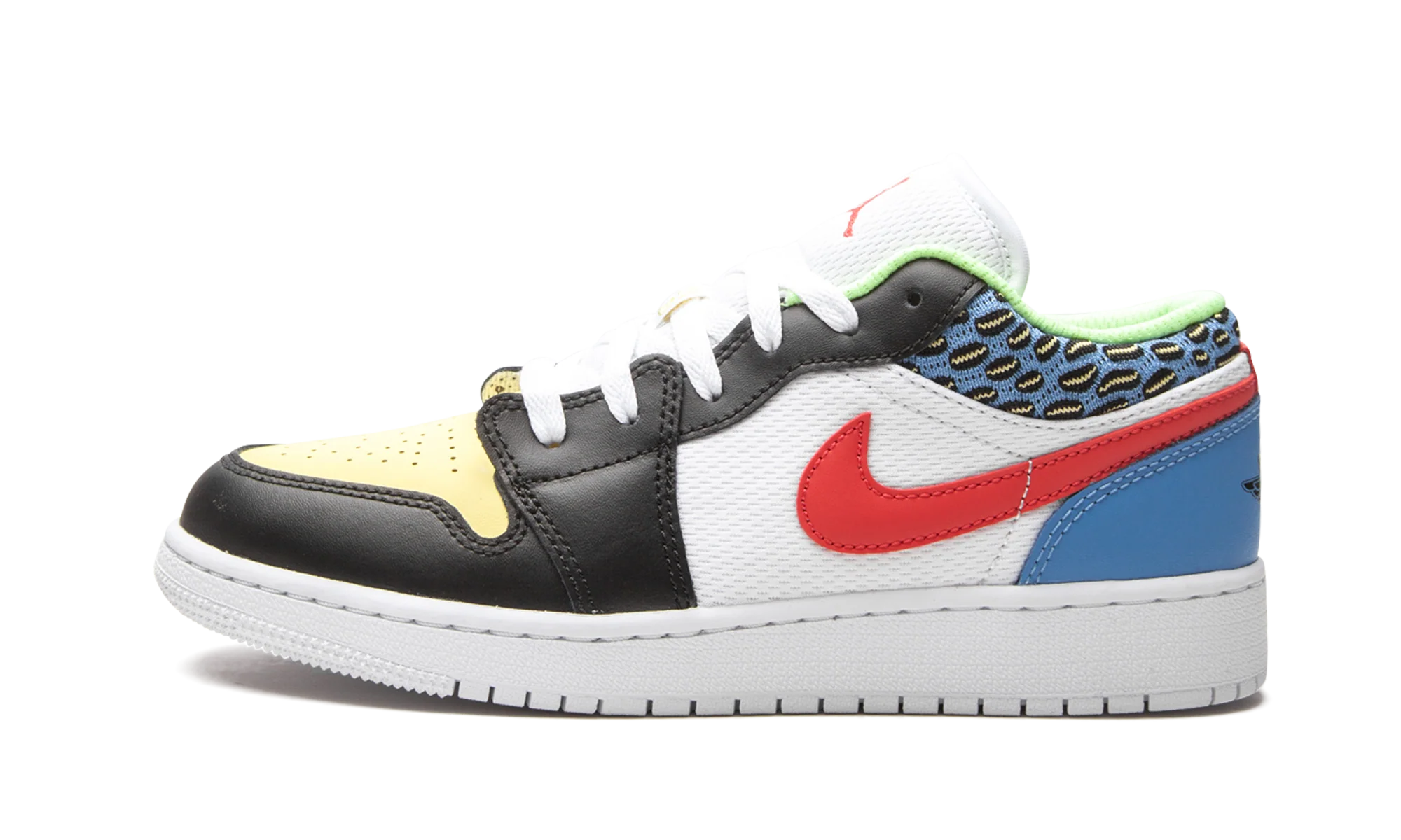 Air Jordan 1 Low GS "White Mesh / Multicolor" DH5927 006