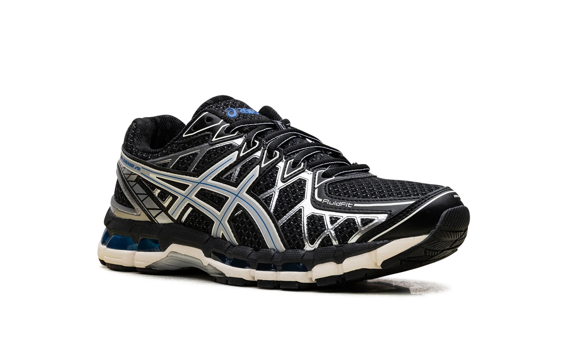 Gel-Kayano 20 "Black Pure Silver" 1203A388 001