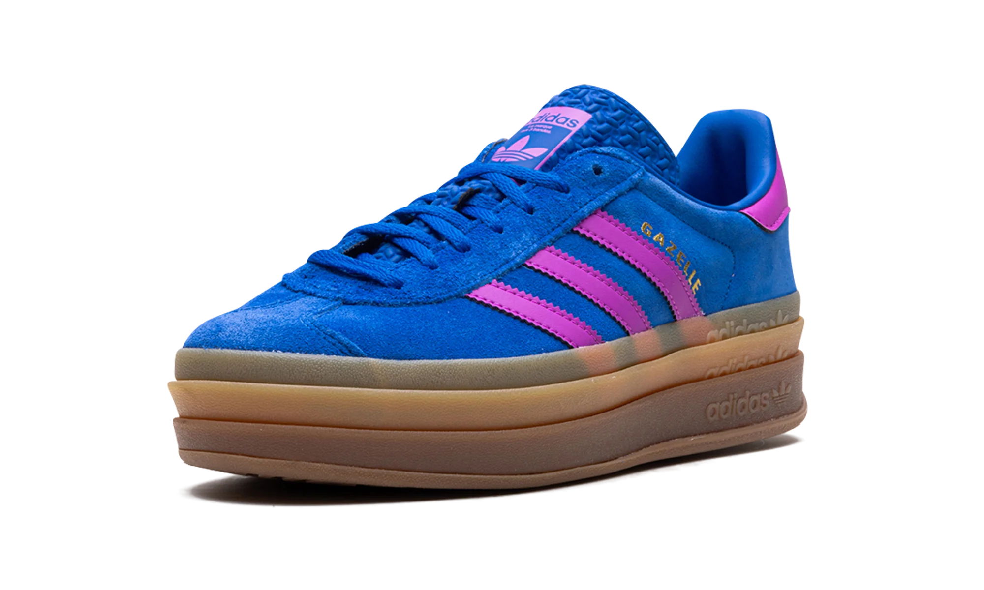 Gazelle Bold WMNS "Bold Blue Lucid Pink" IG4367