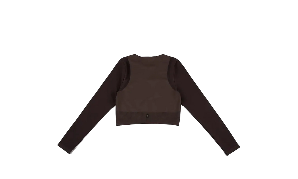 Studio Knit Long-T Crop "Pebble Black" 1WF10263573