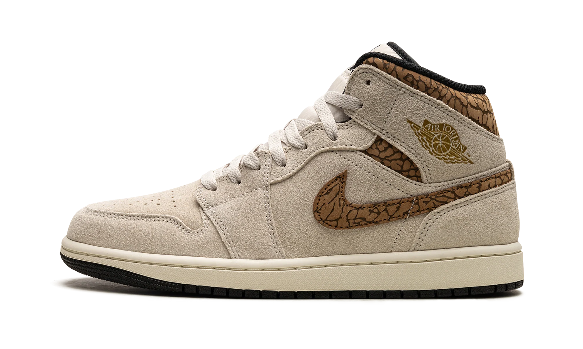 Air Jordan 1 Mid "Brown Elephant" DZ4129 102