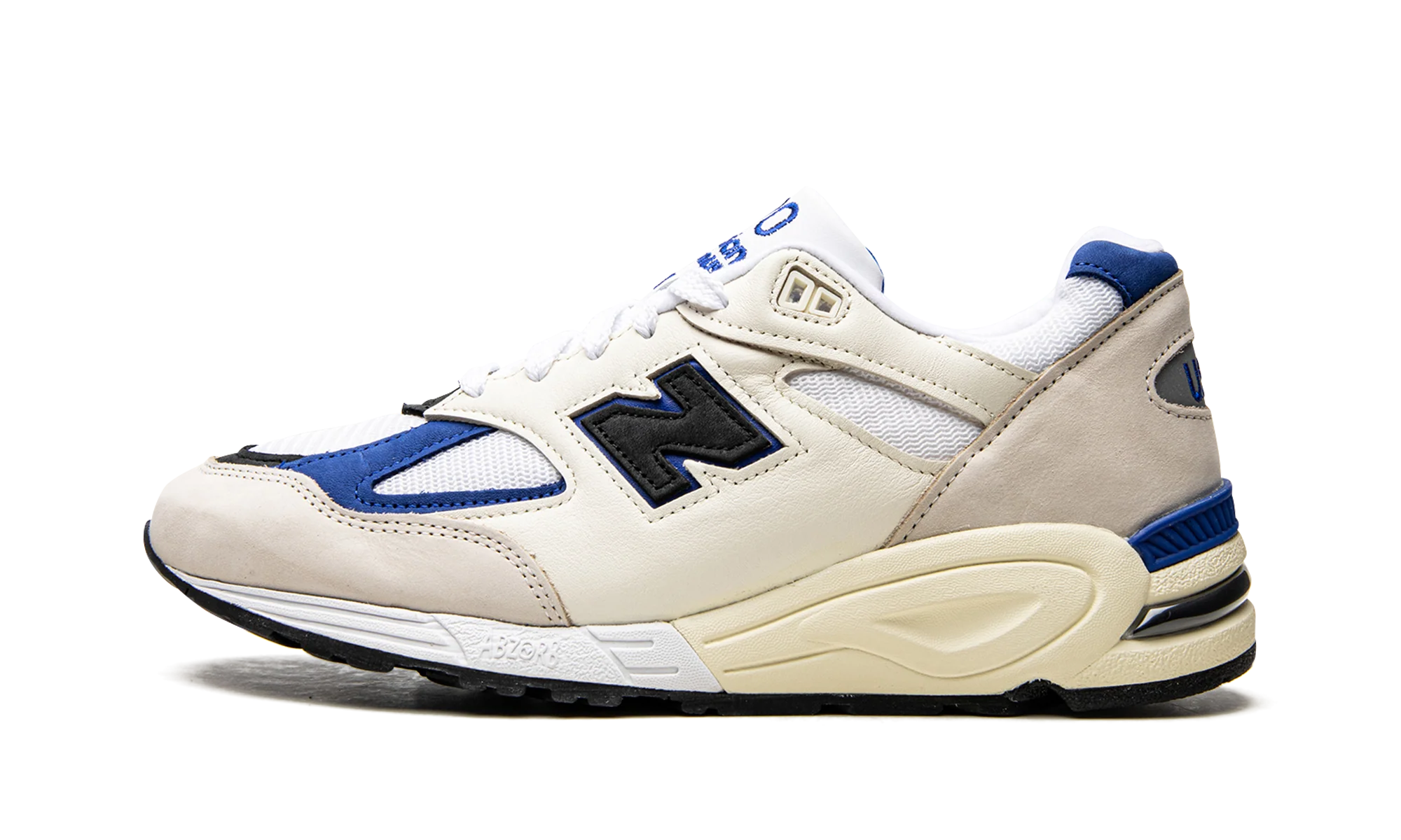990v2 "Made In USA White/Blue" M990WB2