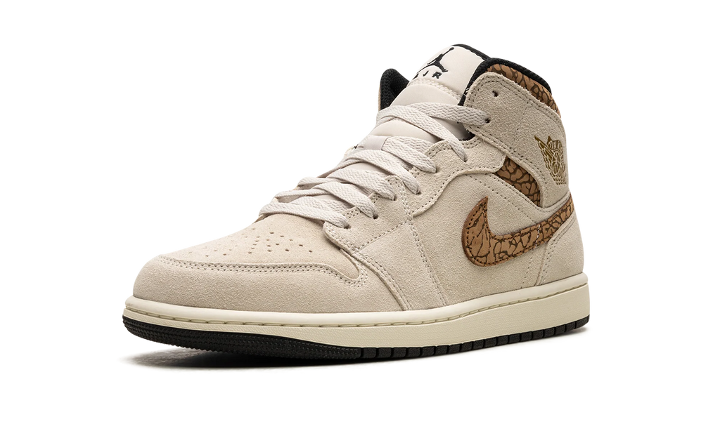 Air Jordan 1 Mid "Brown Elephant" DZ4129 102