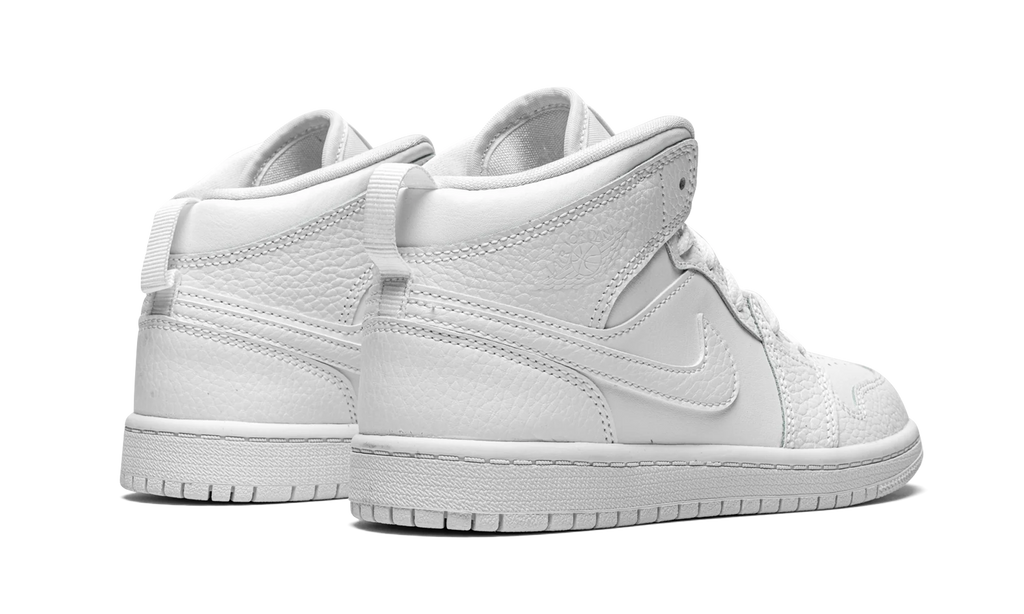 Jordan 1 MID PS "Triple White" 640734 130