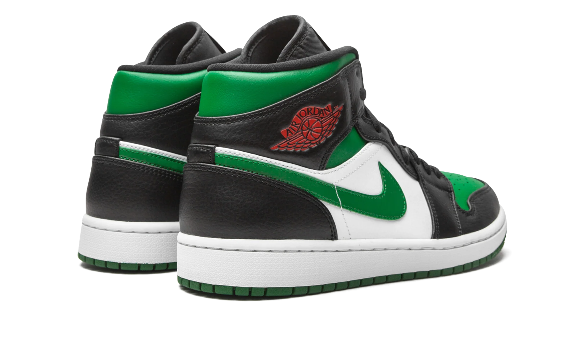 Air Jordan 1 Mid "Green Toe" 554724 067