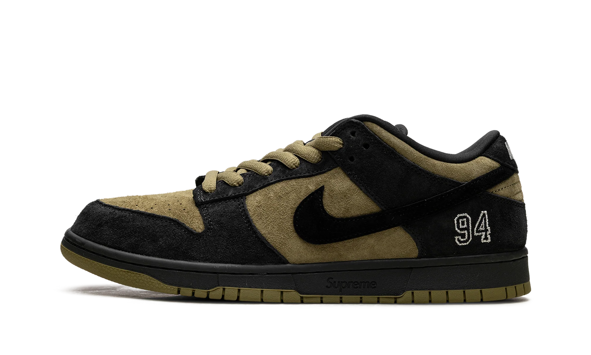 SB Dunk Low "Supreme - Camper Green" HQ8487 300