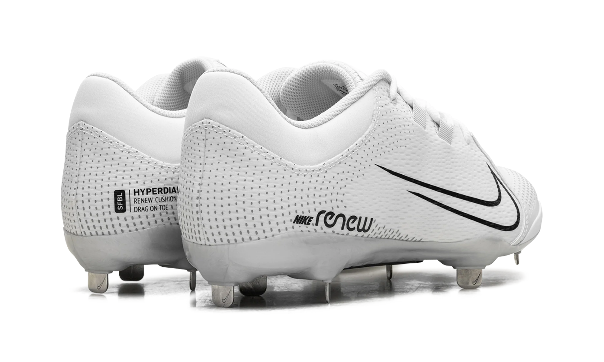 Hyperdiamond 4 Pro Softball Cleats WMNS "WHITE BLACK" CZ5920 102