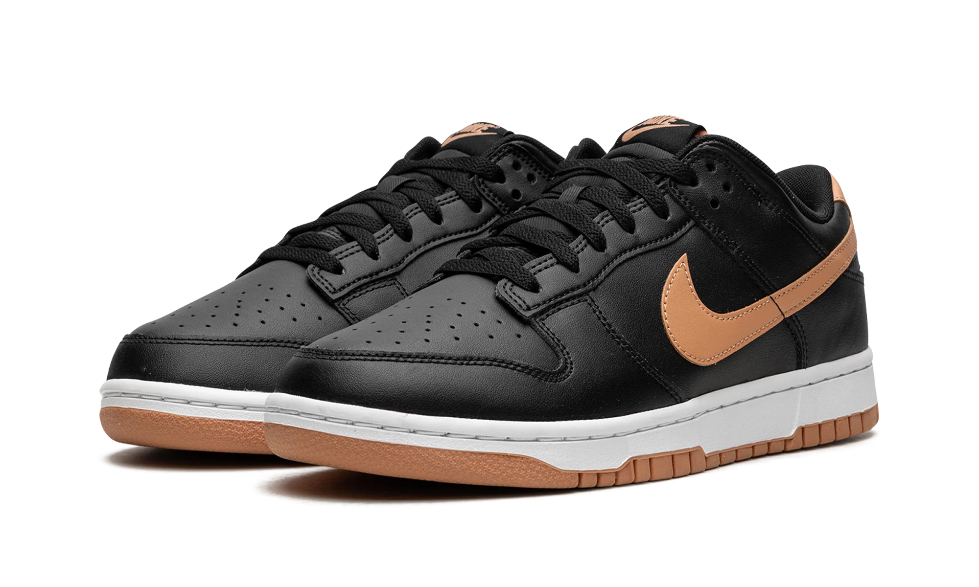 Dunk Low "Black / Amber Brown" DV0831 004
