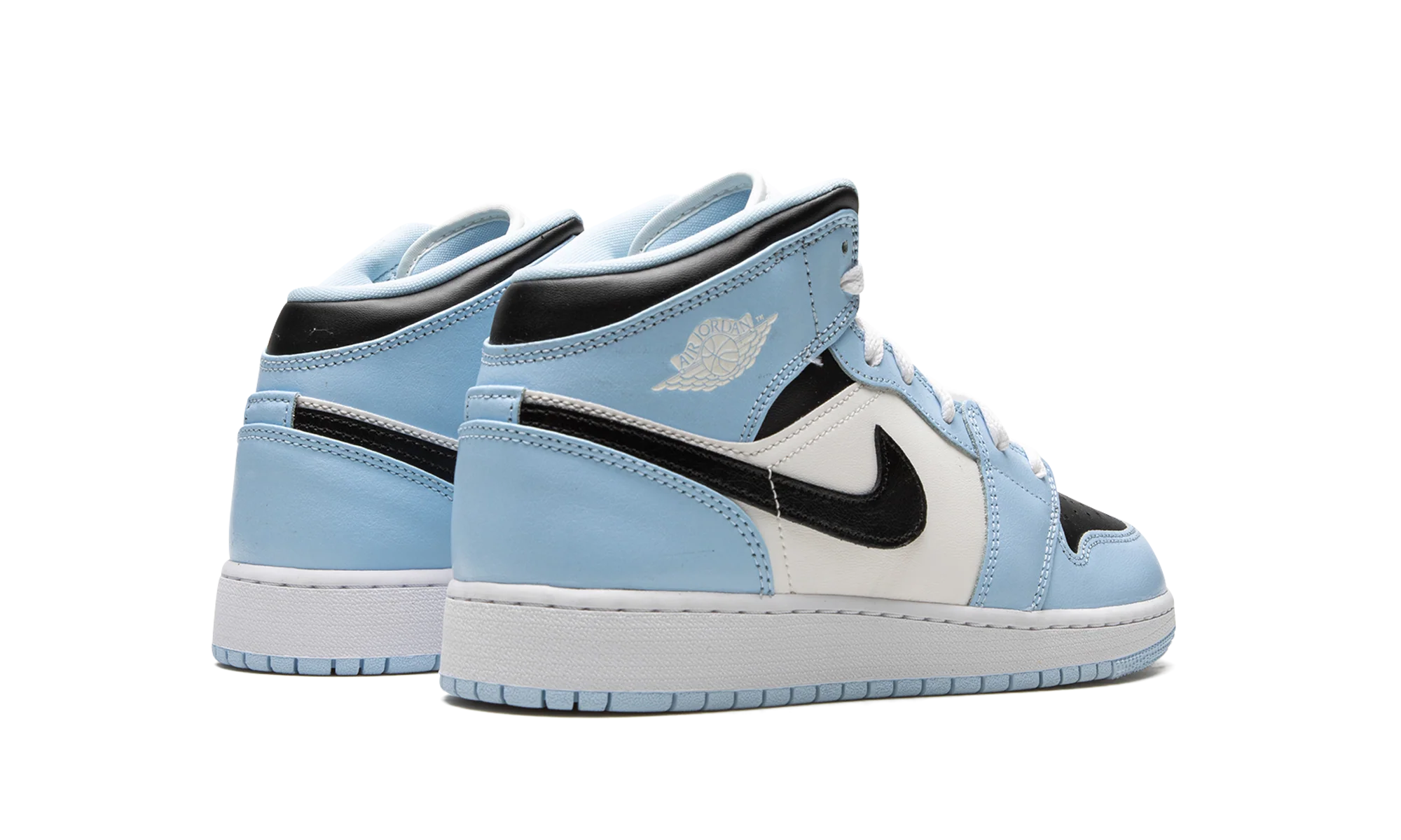 Air Jordan 1 Mid GS "Ice Blue" 555112 401