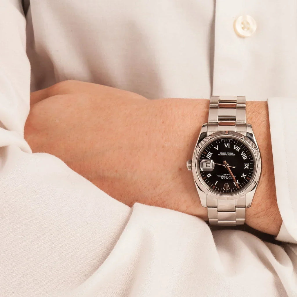Rolex Date 115234 Black Dial