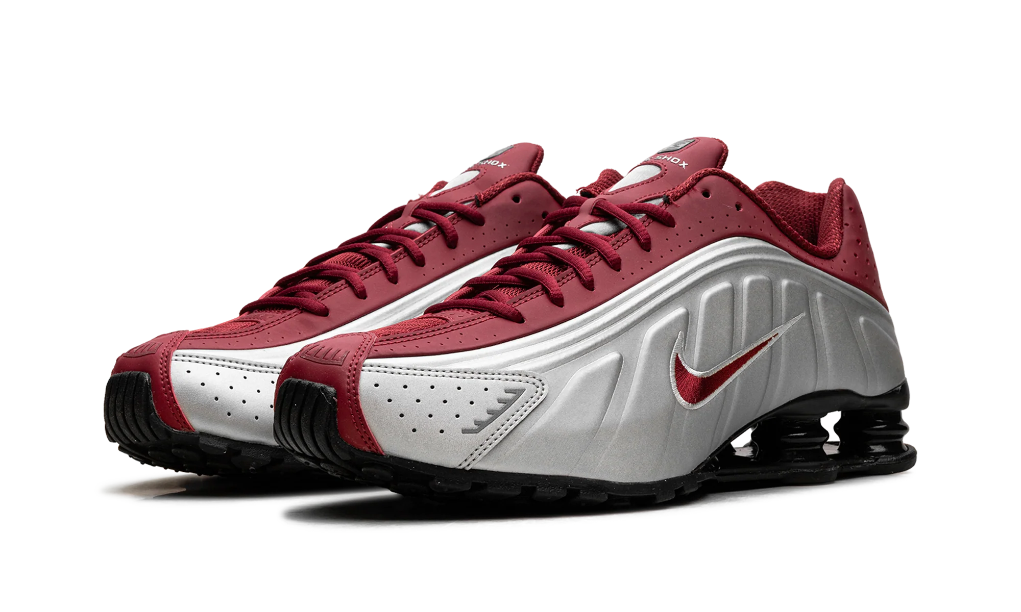 Shox R4 "Metallic Silver Black Crimson" HQ1988 009