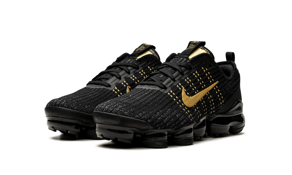 Air VaporMax Flyknit 3 GS "Black Gold" BQ5238 004