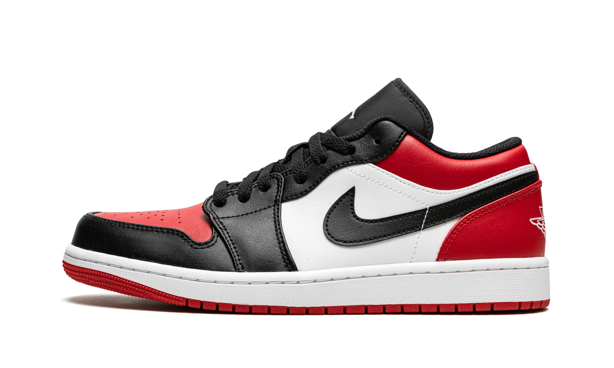 Air Jordan 1 Low "Bred Toe" 553558 612