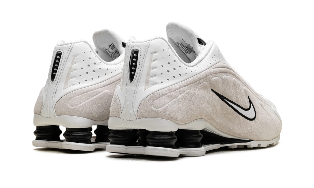 Shox R4 WMNS "White Black Suede" HQ7739 100