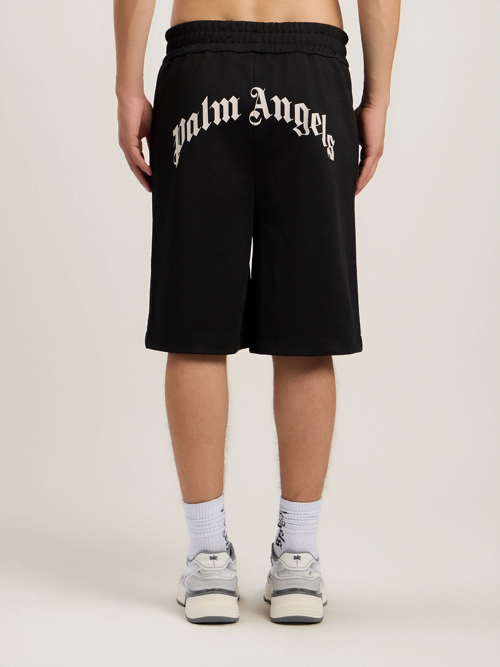 Back Curved Logo Track Shorts