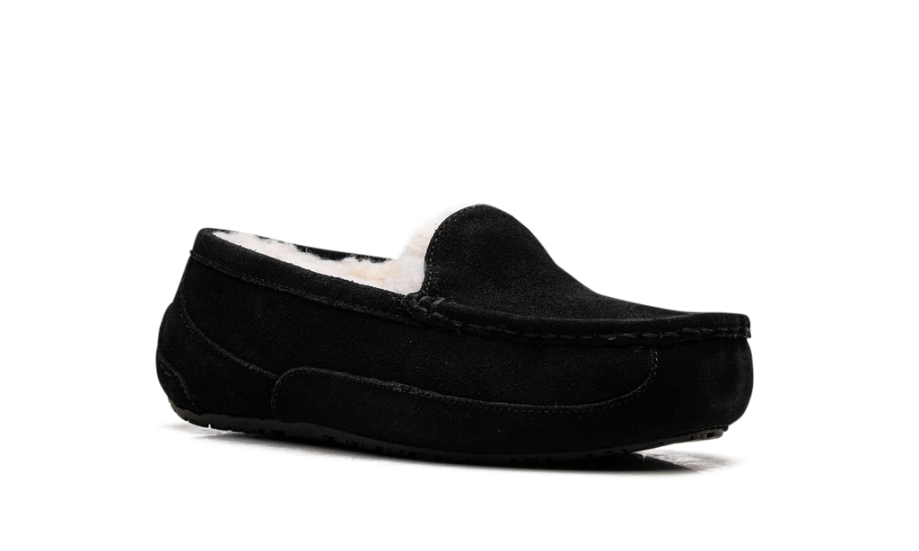 Ascot Slipper GS "Black Suede" 1120886K BLKS
