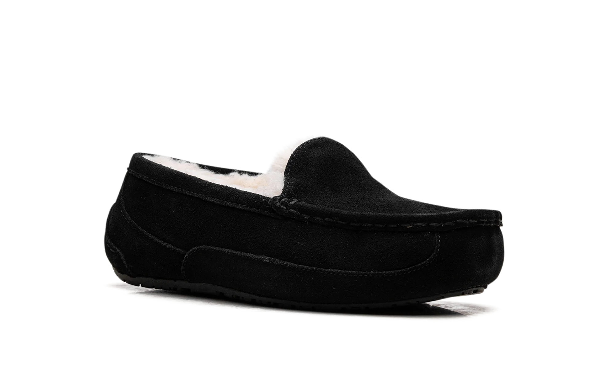 Ascot Slipper GS "Black Suede" 1120886K BLKS