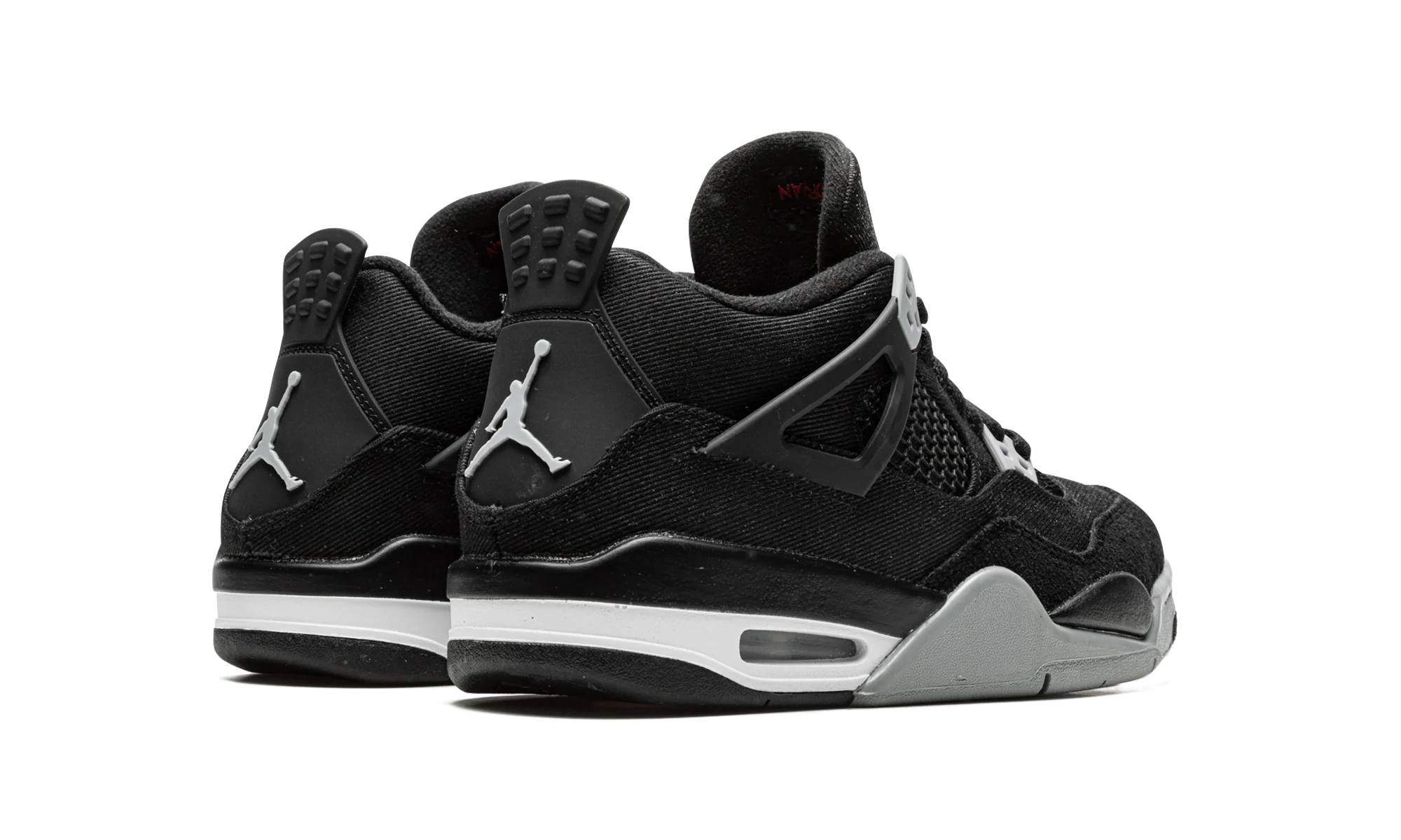 Air Jordan 4 GS "Black Canvas" DV0553 006