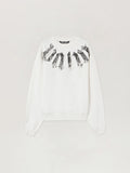 Big Neck Logo Loose Sweatshirt