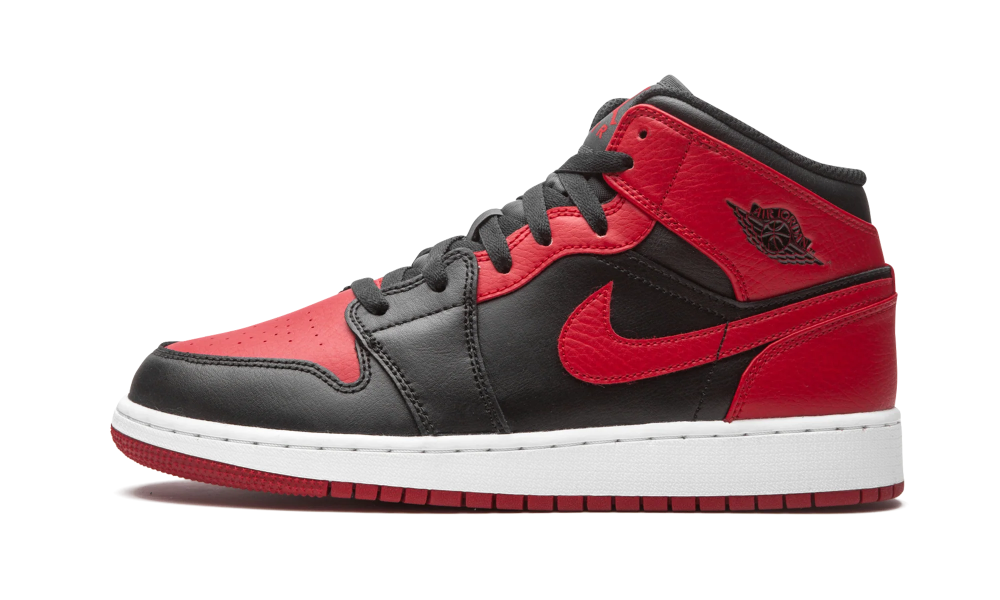 Air Jordan 1 Mid GS "Banned 2020" 554725 074
