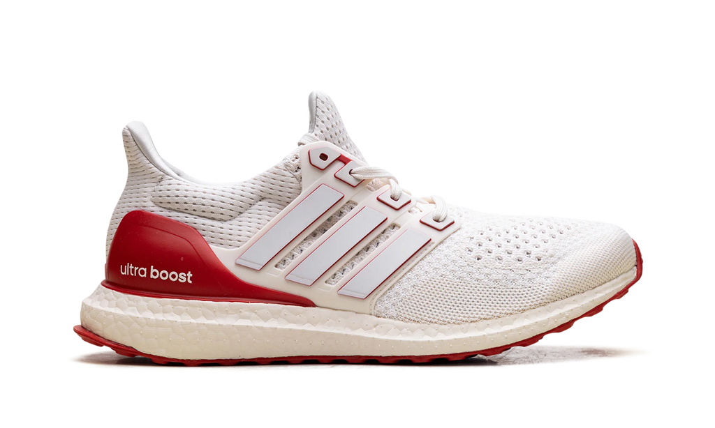 Ultraboost 1.0 "Chalk White Scarlet" JR3149