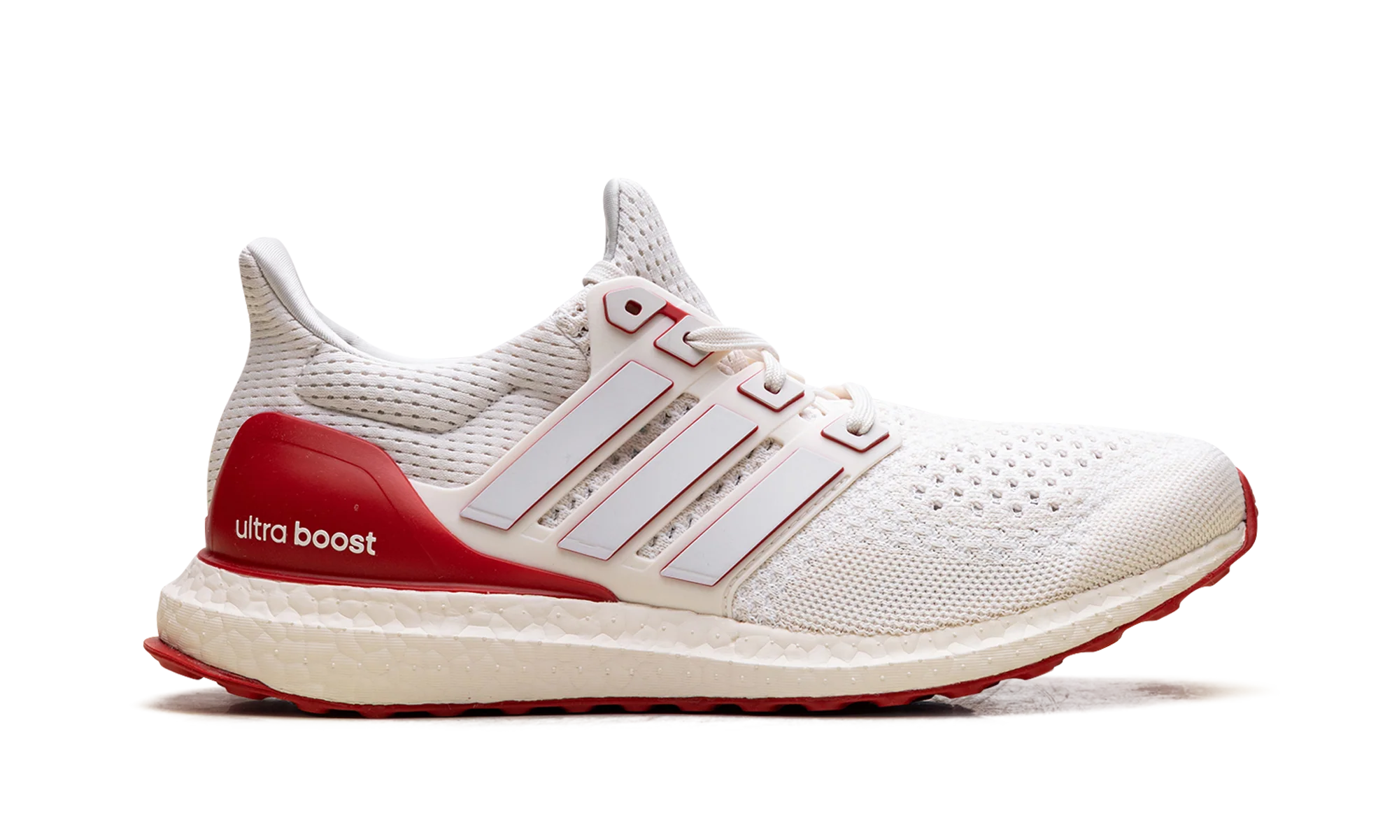 Ultraboost 1.0 "Chalk White Scarlet" JR3149