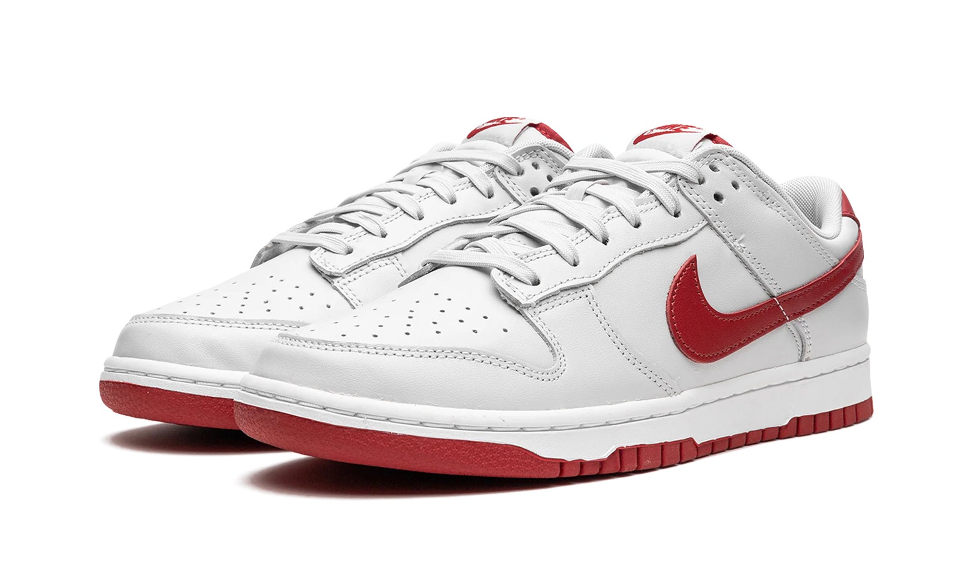 Dunk Low "Vast Grey / Varsity Red" FJ0832 011