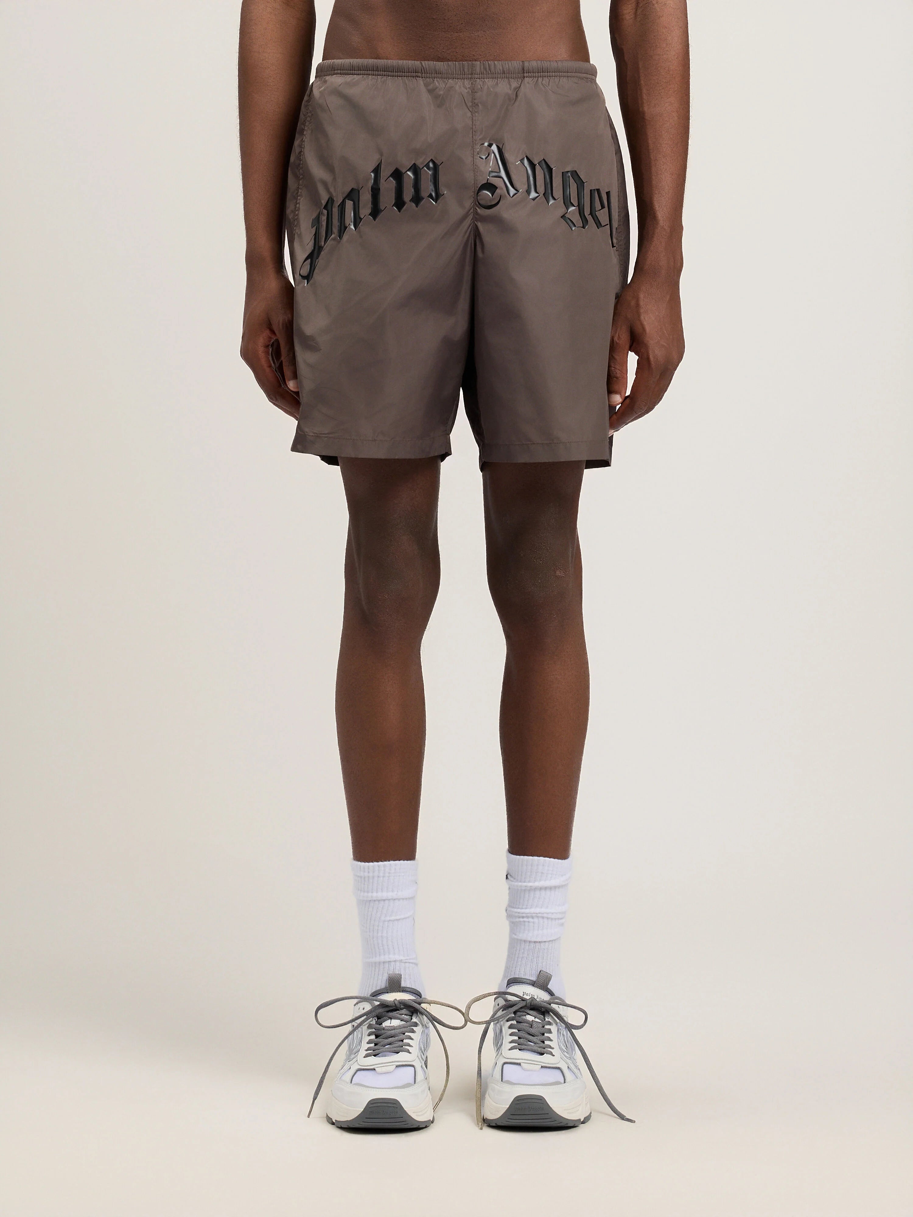Curved Logo Swimshorts