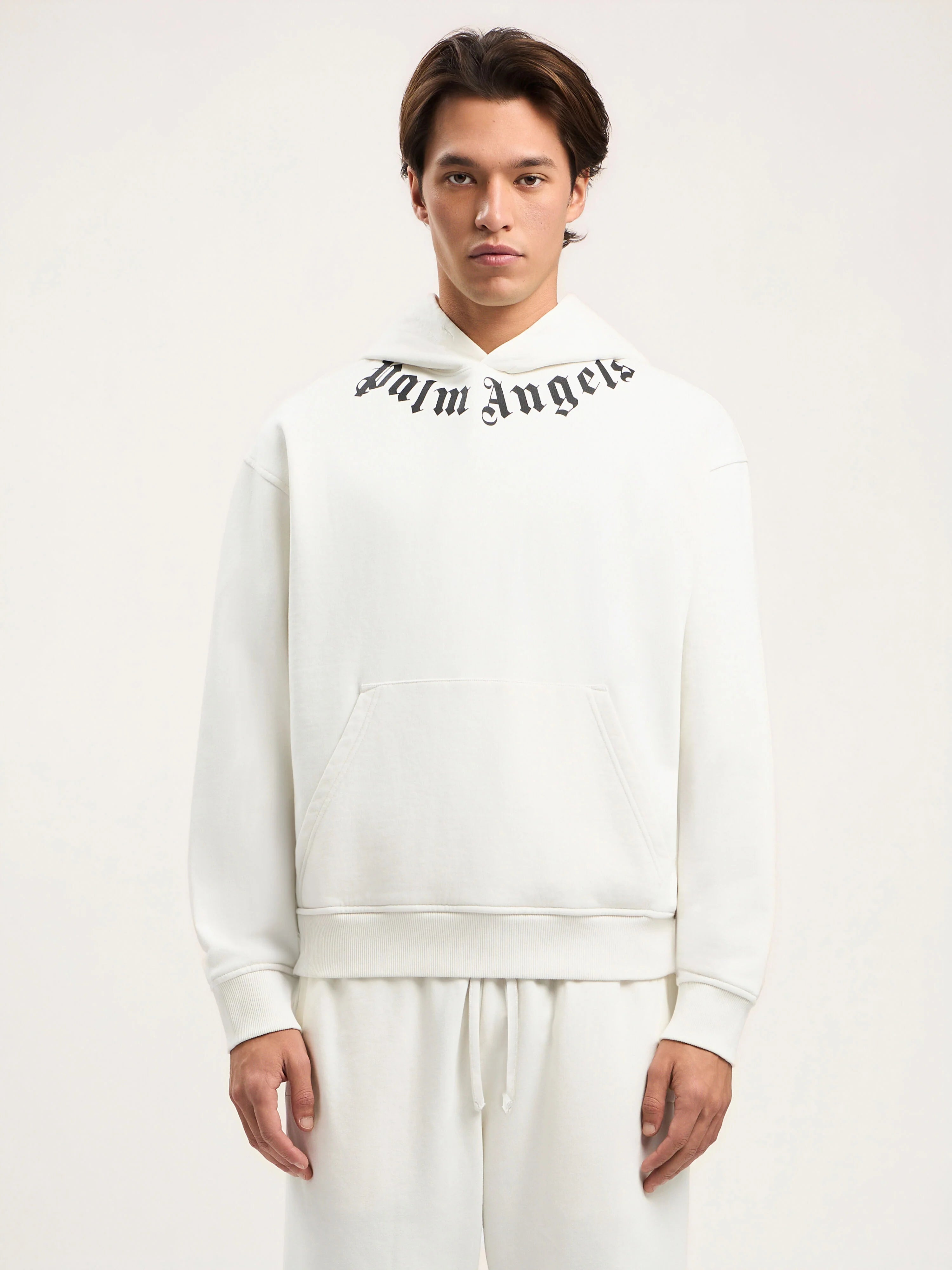 Neck Logo Hoodie